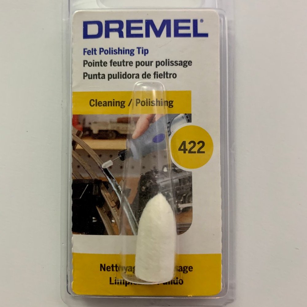 Felt Polishing Tip #422 NIB 080596004224 DREMEL **NEW**